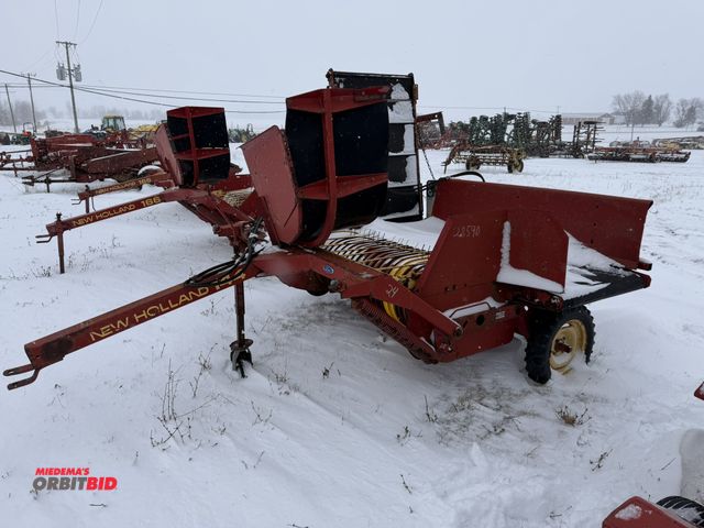 Lot 1-10412 - (1) New Holland 144, single row hay inverter, 60" pickup head, 35" wide belt, hydraulic driven, S/N ...