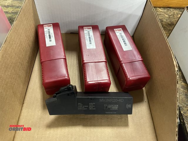Lot 1-19428 - Lot of (4) Dorian negative triangle tool holder, style G, 0°.