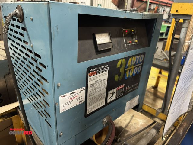 Lot 1-2535 - (1) Hertner battery charger, model TN-18-680, battery Type L-A, 18-cell, output 36V, 208-240/480V, 3...