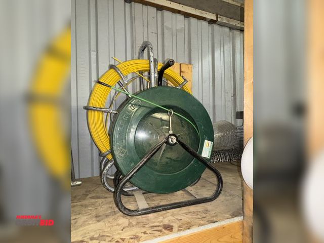 Lot 1-4548 - (1) Greenlee fiberglass fish tape, 3/16" x 250', model 542-250, (1) fiberglass fish tape, length unk...