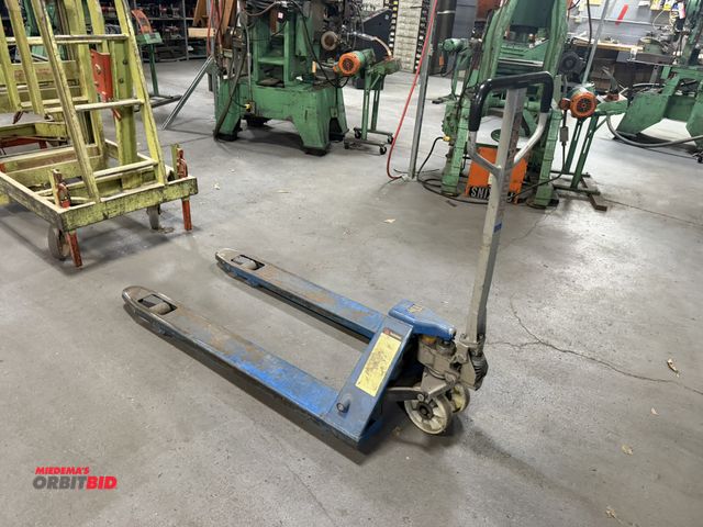 Lot 1-18529 - (1) Quick 5000 lb. pallet jack.  HOLD for removal, please contact auction manager for removal time.