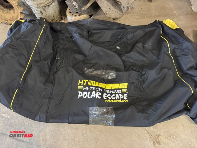 Lot 1-14255 - (1) Hi-Tech Fishing Polar Escape Magnum Ice Fishing Shanty Cover.