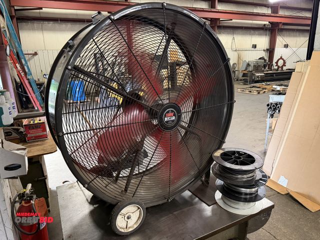 Lot 1-6459 - (1) Triangle Engineering "Heat Buster", 42" diameter air mover fan, in working condition, on wheels.