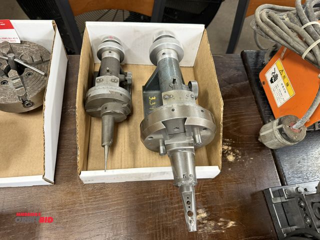 Lot 1-12372 - Lot of (2) indexable radius and angle wheel dressers.