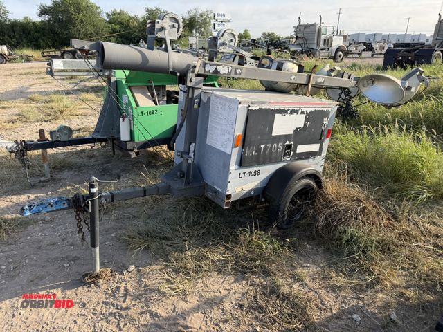 Lot 1-9531 - (1) Magnum MLT3060M light tower, 3-cylinder diesel engine, 4-light extendable tower, VIN #5AJLS1613B...
