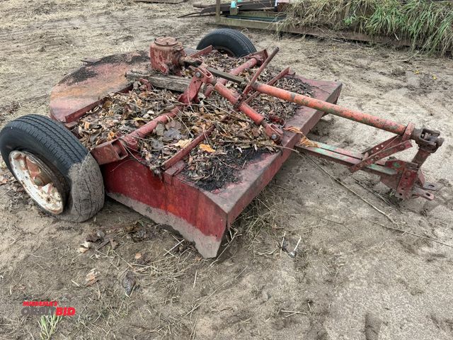 Lot 1-2996 - (1) Brillion, model unknown, approx. 60" capacity tow-behind brush mower, shaft driven with pin hitc...