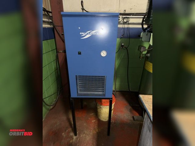 Lot 1-18731 - (1) 2019 Great Lakes Air high temperature refrigerated air dryer, model EDR-B2-116, 120V, single pha...
