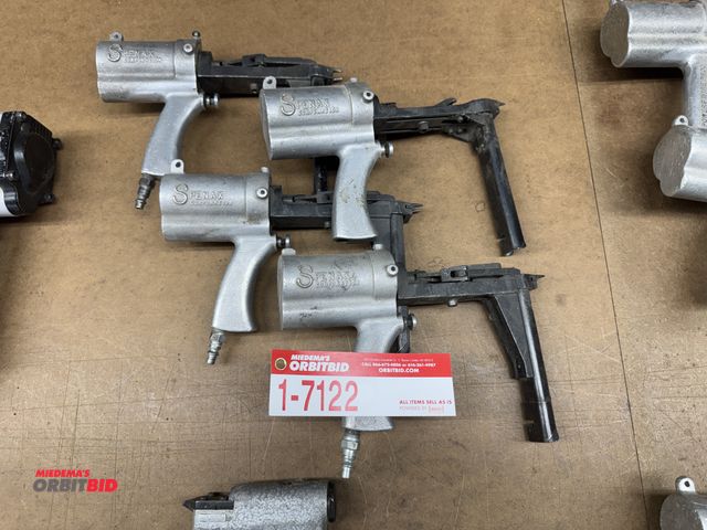 Lot 1-7122 - (3) Spenax Pneumatic Staplers