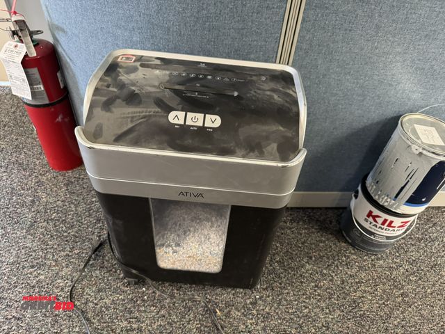 Lot 1-18706 - (1) Ativa Paper Shredder, model A14MC19, 120V, in working condition.