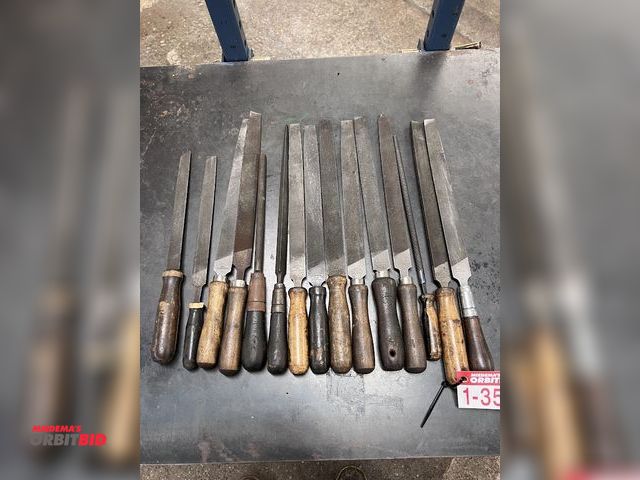Lot 1-3514 - (15) Metal Files