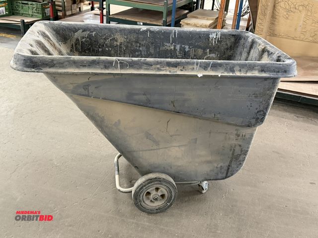 Lot 1-16238 - (1) Rubbermaid, model 1004, 1/2 cubic yard capacity dumpster.