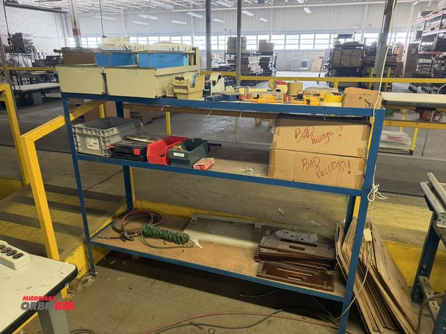 Orbitbid.com - Lot 1-17748 - (1) Steel rack, 3-tier, 72