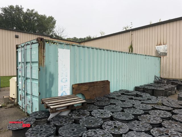 Lot 1-18774 - (1) 2697 cubic foot shipping container (67,200 lb. max gross/8,575 lb. tare), manufactured in 2008, ...