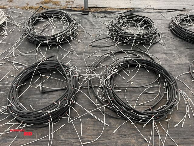 Lot 1-9942 - Lot of (4) Netafim irrigation line, 135' long per roll, 20" on center drops.