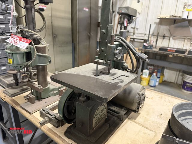 Lot 1-18569 - (1) Keller die filer, model 1A, S/N 5568, 120V, 10" x 10" table, belt drive.