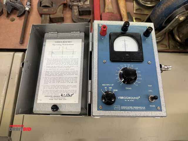Lot 1-6324 - (1) Associated Research Vibraground 3 point earth resistance tester.