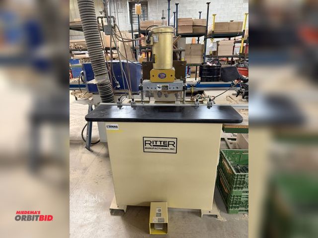 Lot 1-16681 - (1) 2008 Ritter, model R2F3, 40V, 3 phase horizontal boring machine, 4-head, 480V, 3 phase, 2 HP mot...