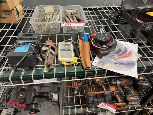 Lot 1-6432 - (1) Phase tester, model K3, (1) Leviton 49561 probe, (1) Digi Sense Thermocouple thermometer, (1) mi...