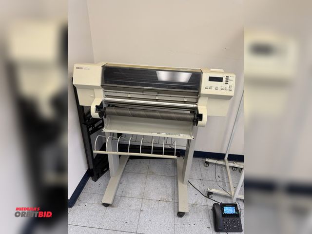 Lot 1-15833 - (1) Hewlett Packard DesignJet 700 blueprint plotter, plug not included, working condition unknown.