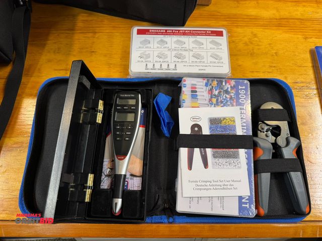 Lot 1-4574 - (1) Preciva Ferrule crimping tool set, and (1) Scale Master Pro Advance Digital Plan Measure, model ...