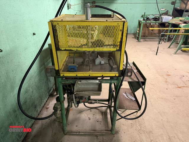 Lot 1-18450 - (1) custom pneumatic pin sealer.