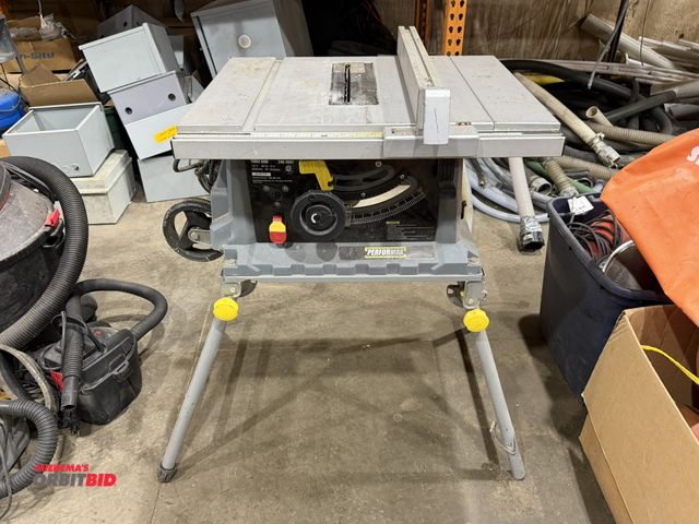 Lot 1-18642 - (1) Performax 10" table saw, model 240-3601, with fence.