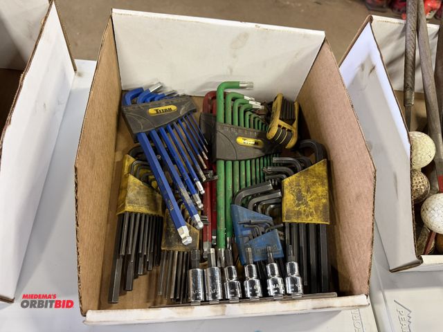 Lot 1-18481 - Lot of assorted Allen wrenches, and Torx wrenches.
