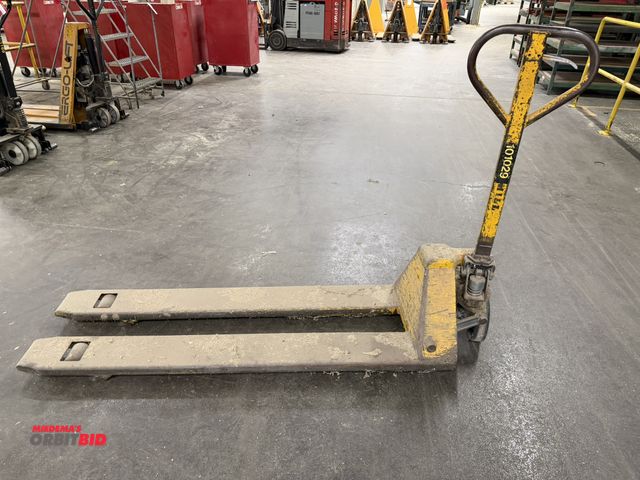 Lot 1-16928 - (1) Multiton pallet jack, model NC, 60" forks.