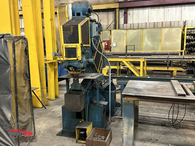 Lot 1-15103 - (1) Buffalo Iron Worker 30-ton, 8" x 1/2" shear, 4" x 4" x 1/2" bar cutter, 13/16" x 3/4" punch chan...