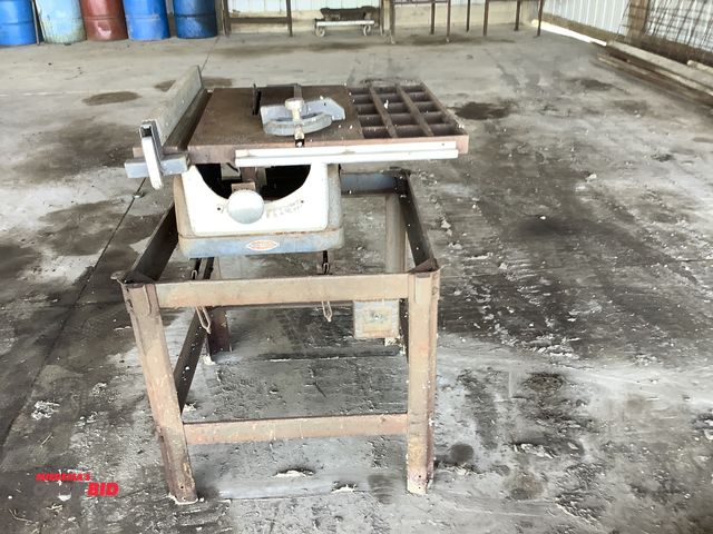 Lot 1-19063 - Craftsman Table Saw, 7 1/4” Blade, in working condition.