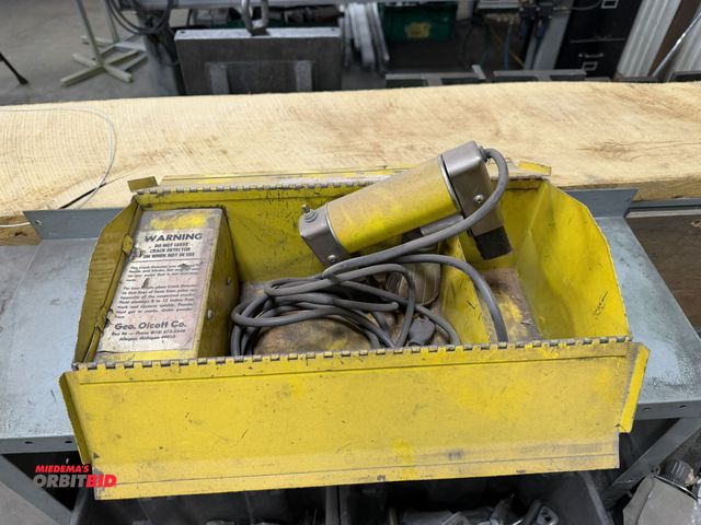 Lot 1-15321 - (1) Geo Olcott Company Crack Detector, model GD1, includes case.