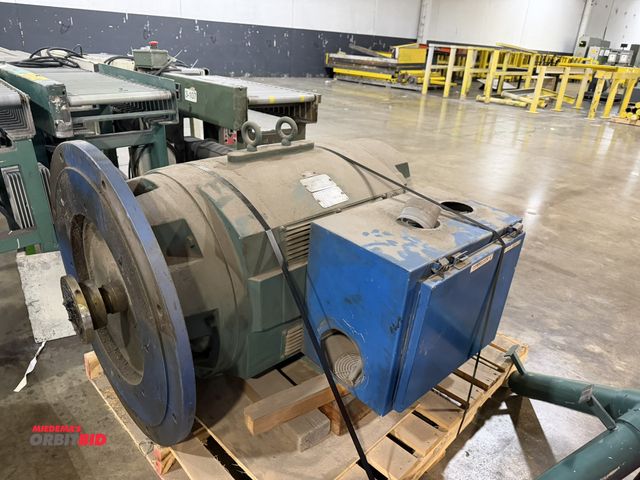 Lot 1-5603 - (1) 460V, 3 phase, 44 HP electric motor, working condition unknown.