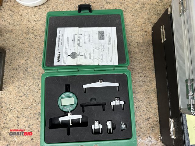 Orbitbid.com - Lot 1-18057 - (1) In size digital radius gauge with high ...