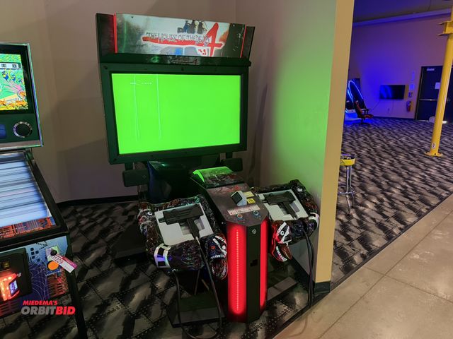 Lot 1-11230 - (1) The House of the Dead Four, 2-person shooting arcade game, 55" monitor, speakers, appears to be ...