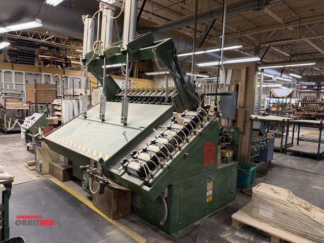 Lot 1-16333 - (1) Rosenquist, model EG-5080-A, radio frequency gluer, S/N 701-1235-67, with 84" x 55" platen, Fibe...