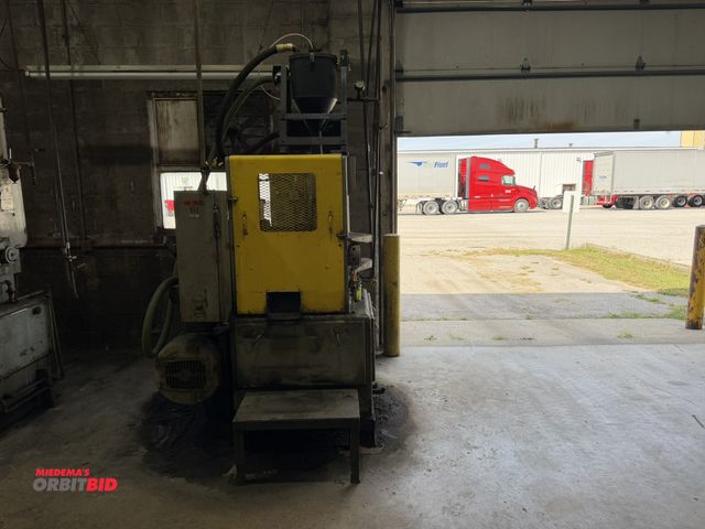 Lot 1-13377 - Bipel horizontal preformer press 70-ton, 2-post, top side gravity feed hopper, vacuum loader, 14" di...