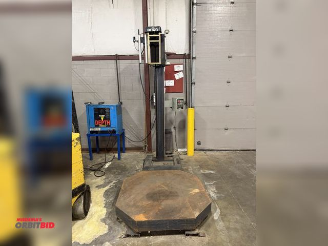 Lot 1-15791 - (1) Orion shrink wrap machine, Epic Series, model H77/15, 115V, S/N 09118820, 48" x 48" octagon plat...