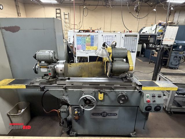 Lot 1-11023 - (1) 1964 Parker Majestic U-Universal cylindrical grinder, 6" x 58.5" T-slotted table, 1750 RPM spind...