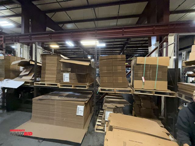 Lot 1-19001 - (3) sections of racking, includes (4) 36" x 10' tall uprights, (6) 91" cross beams, does not include...