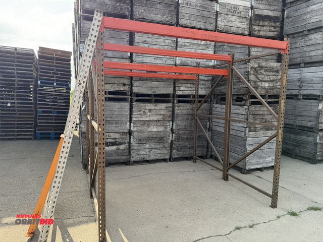 Lot 1-102620 - (3) Sections of pallet racking