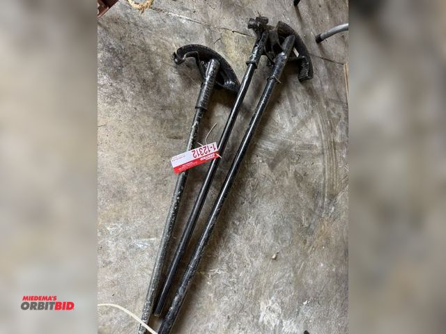 Lot 1-12312 - Lot of (3) conduit benders, includes 1/2", 3/4", and 1".