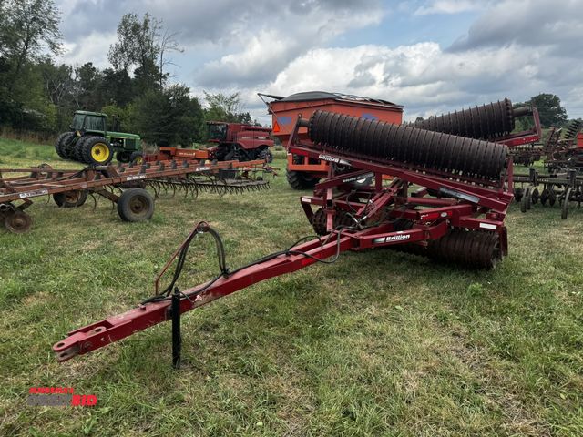 Lot 1-19723 - (1) Brillion X Series 26' rolling harrow crumbler, pin style hitch, no visible S/N, tandem rear whee...