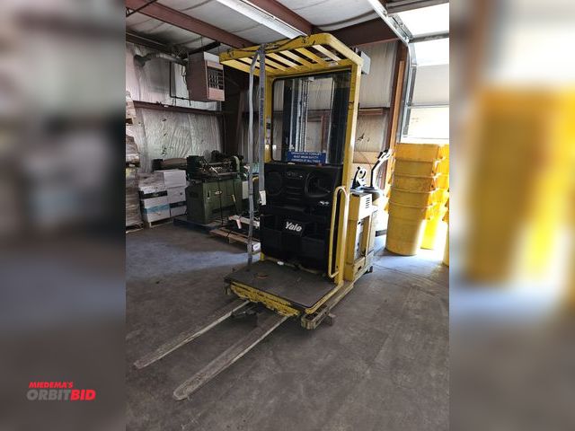 Lot 1-15541 - Lot of (1) Yale Order Picker # 0S30ELN24TE095- Used- Working Condition Unknown