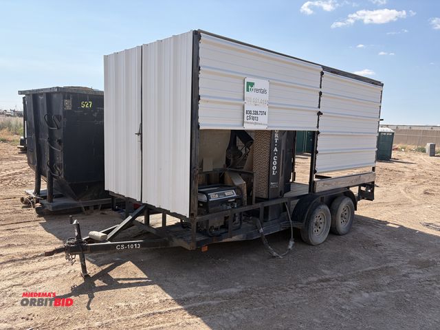Lot 1-18332 - 2012 Assembled Cooling Station Trailer