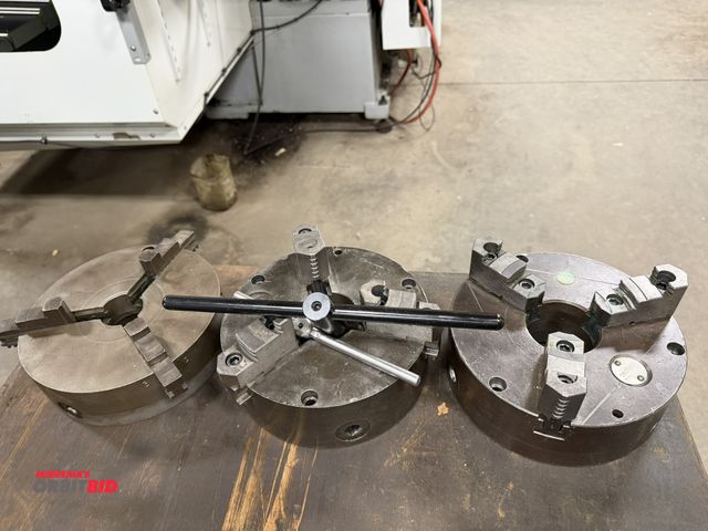 Lot 1-1901 - Lot of (3) 8" diameter 3-jaw chucks.