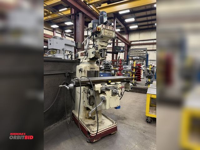 Lot 1-15277 - (1) 1996 Acer, 3KVA vertical machining center, 10" x 50" power feed T-slotted table, 3 HP, 60-4500 R...