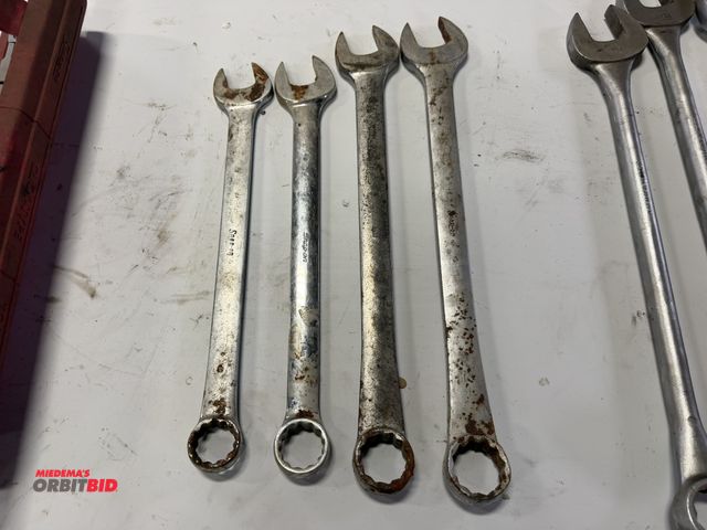Lot 1-18427 - Set of Snap-On wrenches, sizes 1 5/16" up to 1 5/8".