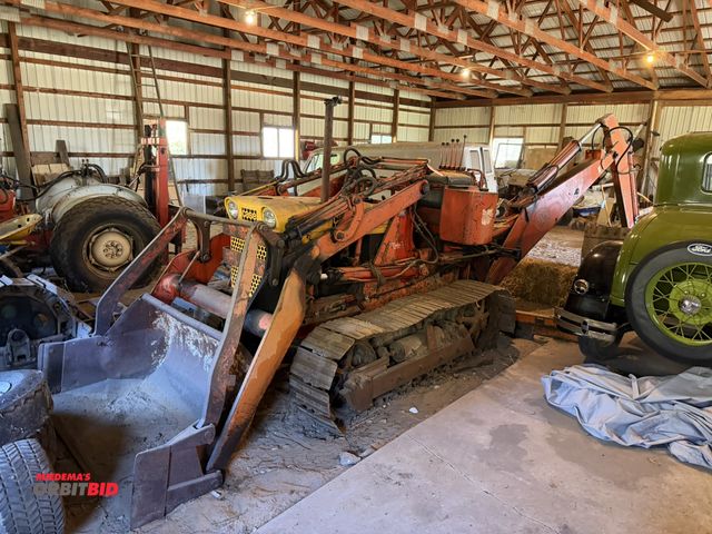 Orbitbid.com - Lot 1-7159 - Case model 310 Tracked Loader with backhoe ...
