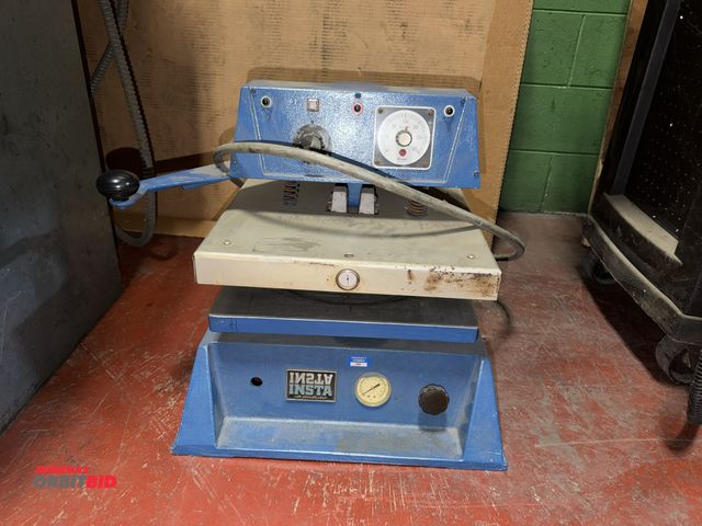 Lot 1-18741 - (1) Insta heating press, model 715, S/N 7752, 120V, 1700 watt, takes pneumatics and power, working c...