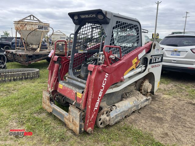 Lot 1-19709 - (1) 2018 Takeuchi, model TL6R, compact track loader, S/N 406000931, EROPS, Kubota 2.4 liter diesel e...